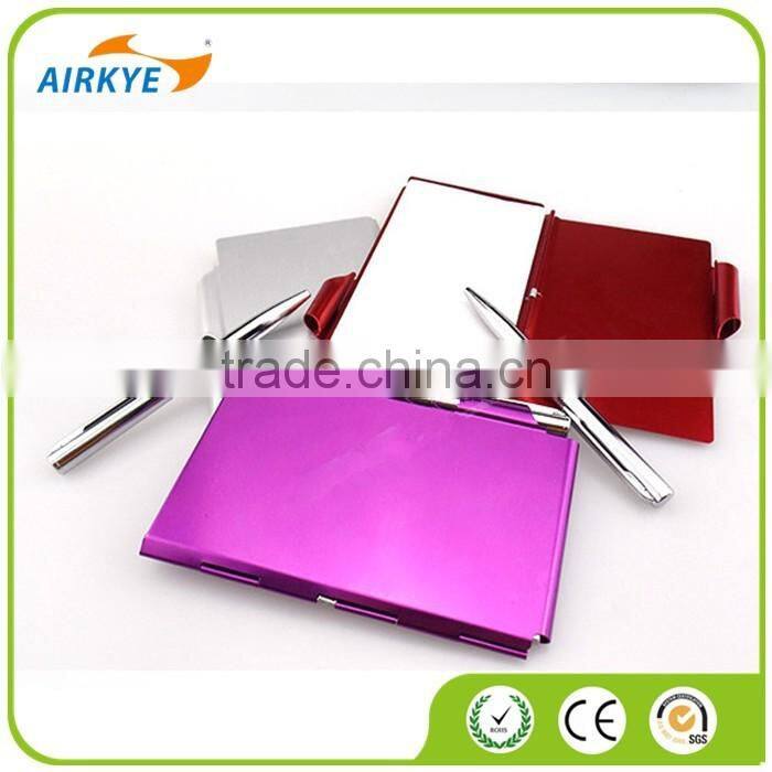 Customed colour Metal notebook with pen