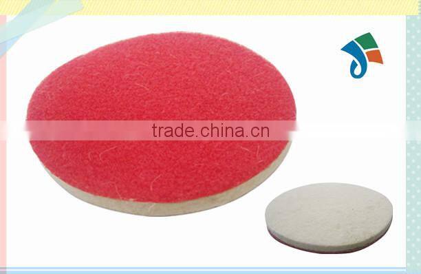 Polishing nap wool polishing disc