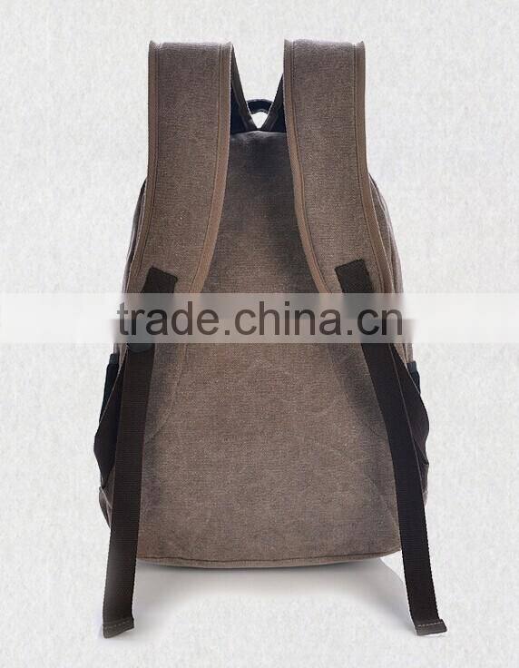 Put laptop school canvas bakcpack china