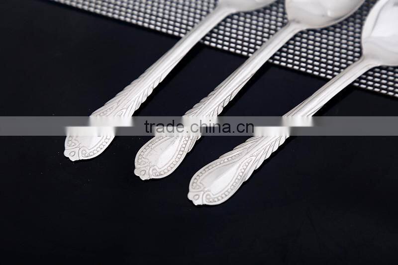 Hot selling spoon and fork set and lowest price