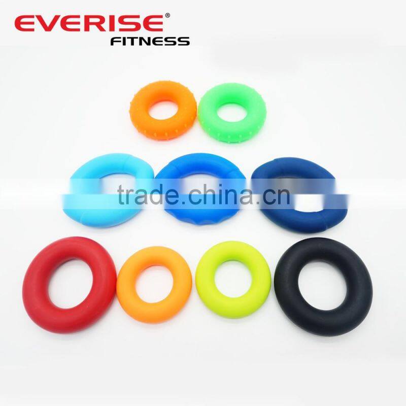 Silicone Hand Grip Resistance Exercise Rings - Physical Therapy Trainer