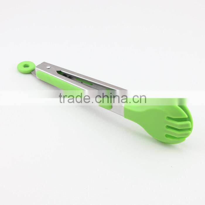 Essential Kitchen Tool Utility Salad Tong With Locking Clip