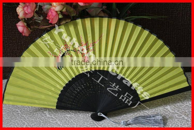 Nice bamboo cloth fan for ladies