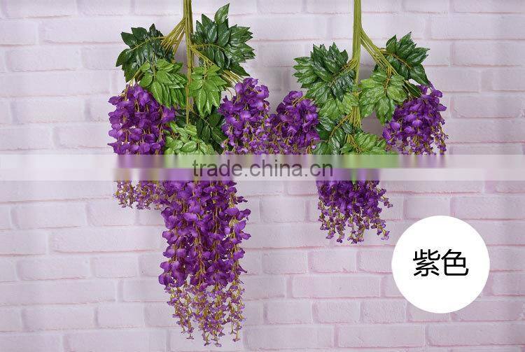 artificial fake hanging vine garland for home decoration