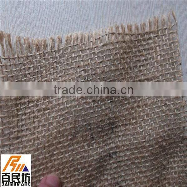 Eco-friendly jute cloth by the yard nature color