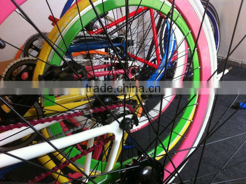 700C lady fixed gear bike