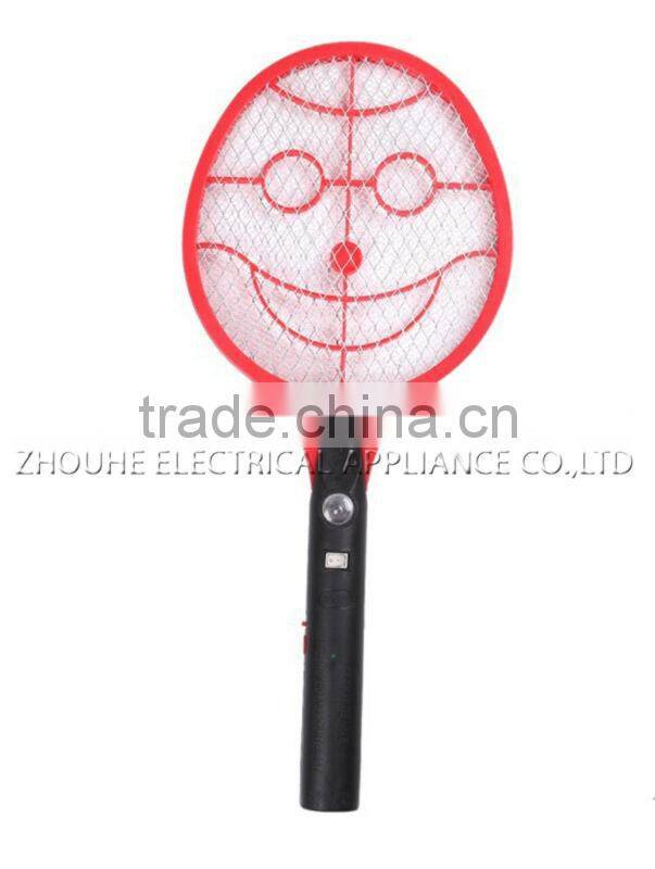 Well-known brand mosquito killers ZHOUYU electric mosquito swatter with light