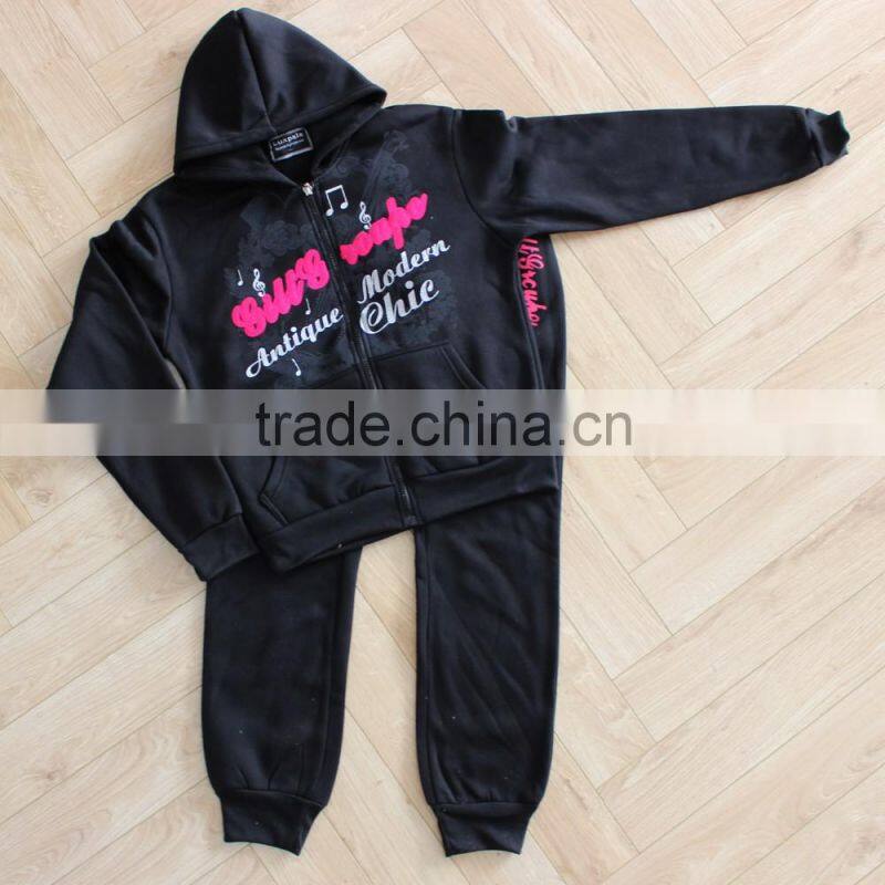 2017 Wholesale Tracksuit Leftover Stock Women Tracksuit Set