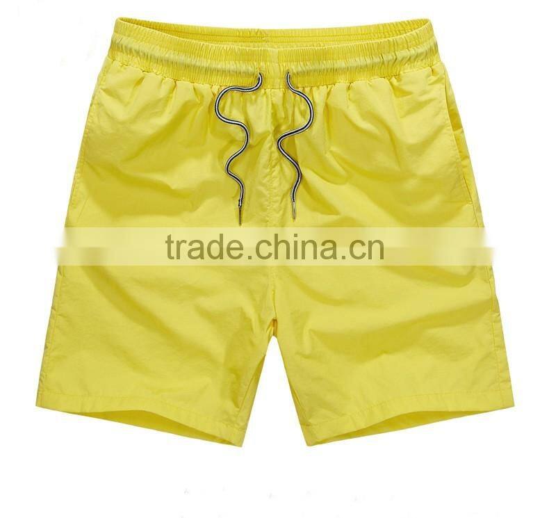 Custom mens board shorts waterproof with mesh polyester quick dry surf shorts