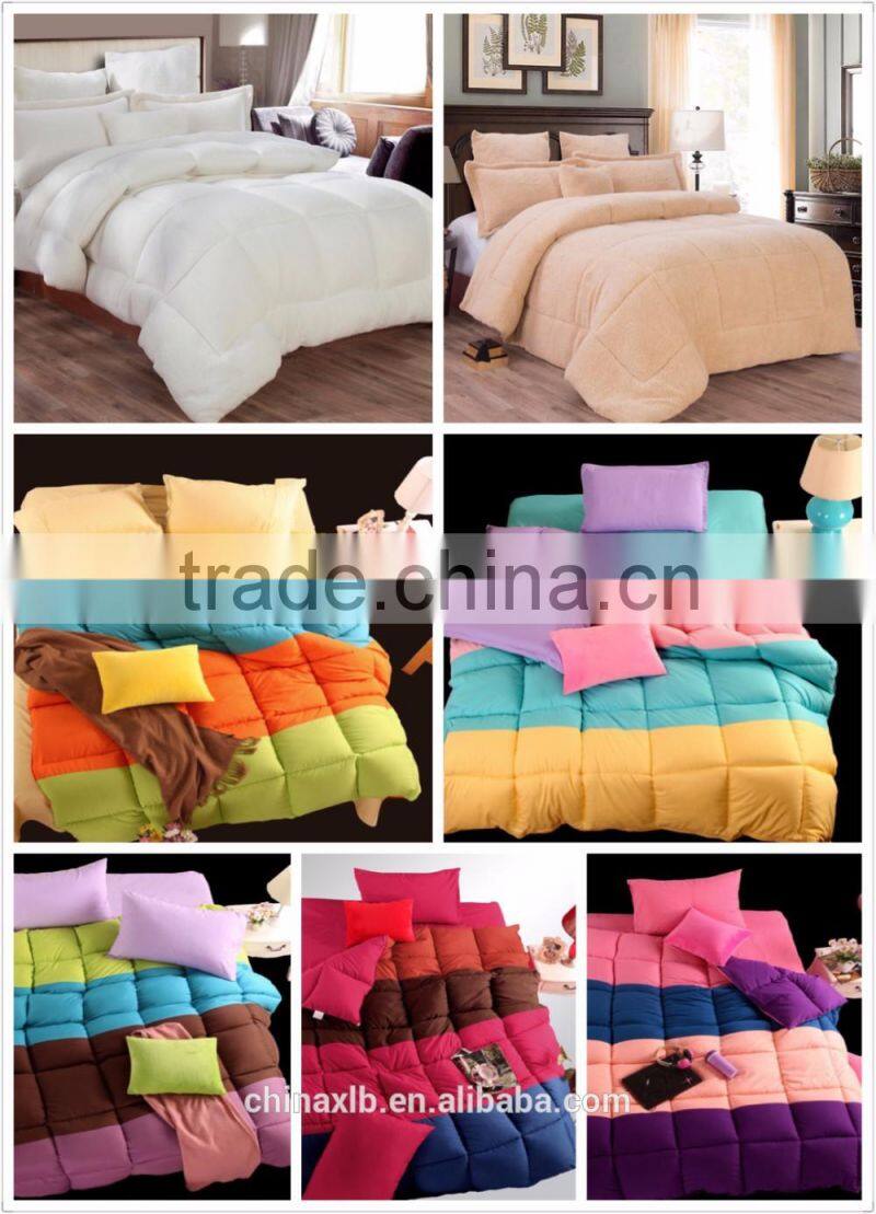 100% Polyester Material and Yarn Dyed Pattern sheet bed set