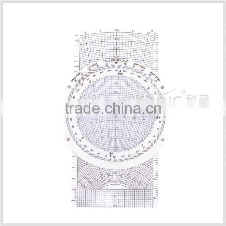 Kearing OEM Plastic E6B Plotter 25.0cmX11.4cm for pilot training # KCRP-5