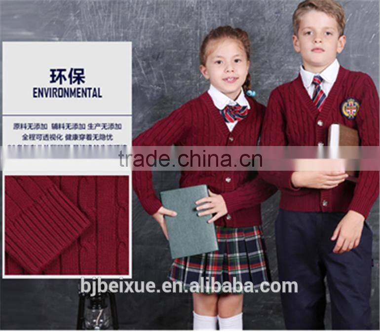 High quality all grades England school uniform new patterns design school girl uniforms