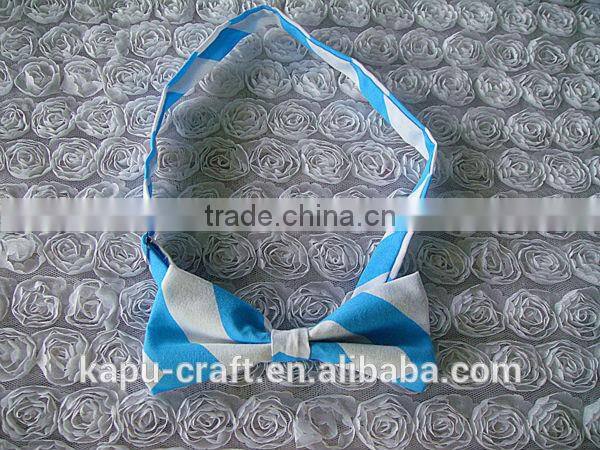 New arrival chevron baby bow tie