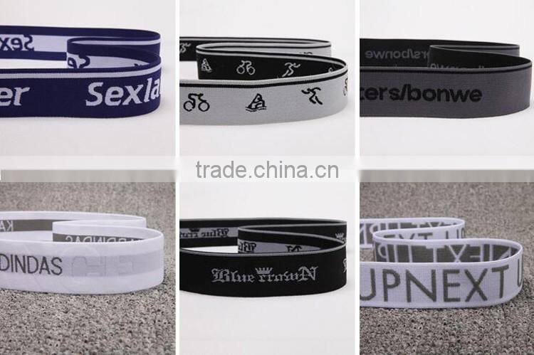 Custom Elastic Waistband Underwear Manufacture Embroidered Mens Underwear Boxers Print