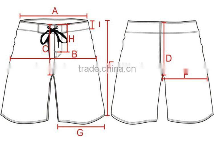 In Stock Hot Sale Swimwear Cheap Price Blank Mens Swim Shorts