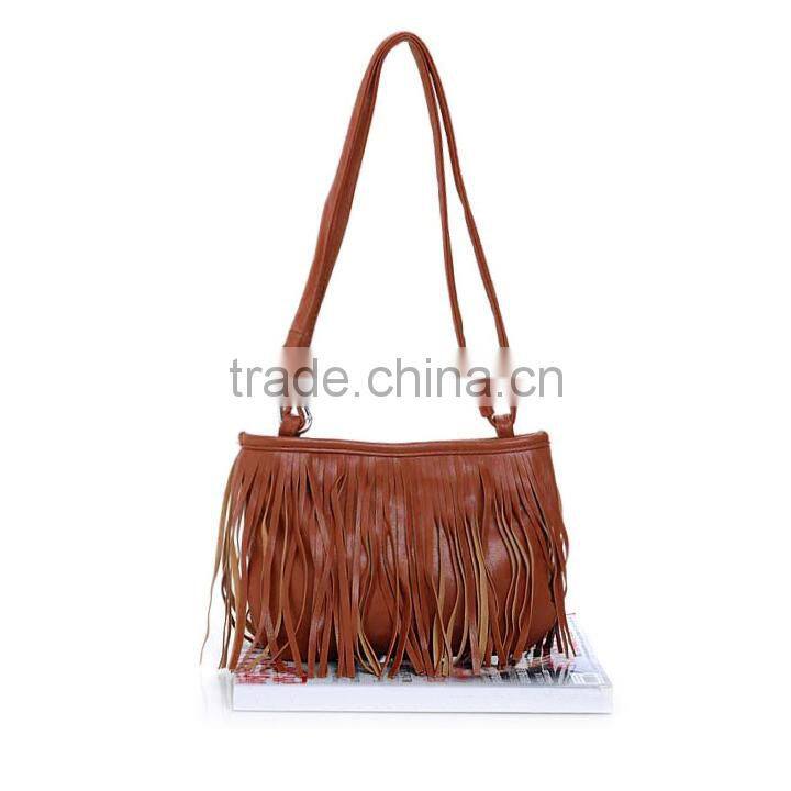 Women's Tassel Shoulder Bag Cross-body Handbag 17826#