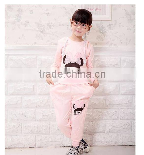 Latest CUTE Kid Sports Style Cute Girls Hoodies SV006224