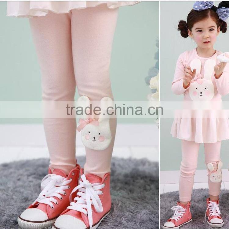 Girls Easter cotton outfit, kids Easter Bunny cloth Set, spring/autumn kids cotton suit joker rabbit skirt &leggings 2pcs suit
