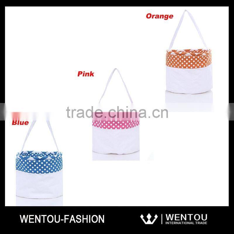 Hot Selling Canvas Easter Children's Bucket