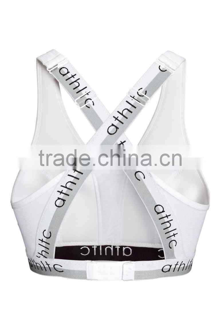 New Style Blank Breathable Gym Fitness Yoga Tops Women Sports Bra