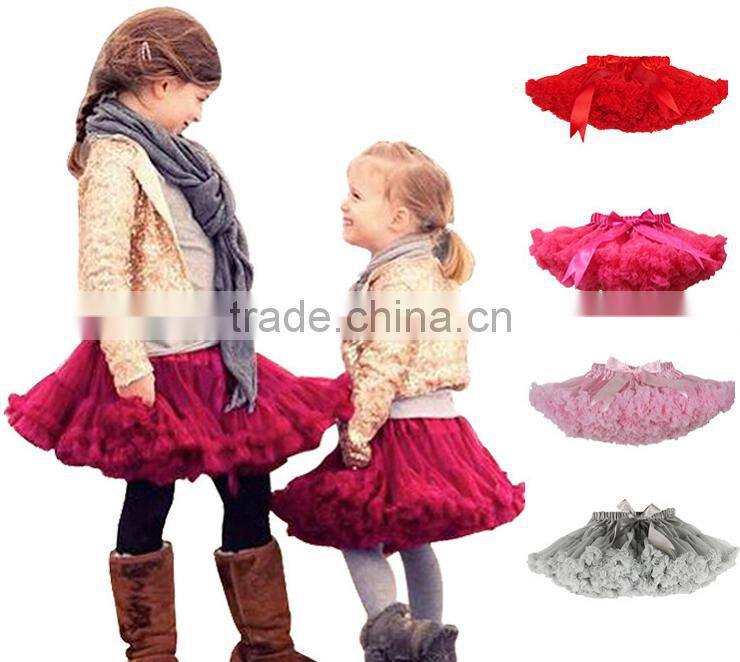 latest formal dress patterns design tutu fancy skirts for lady girls SKIRT