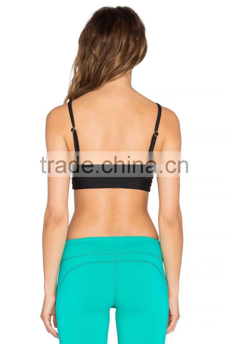 Sexy custom cotton yoga wear for women sport clothing set
