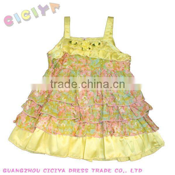 New summer fashion dress 3pcs set baby girl summer set 2014 in stock