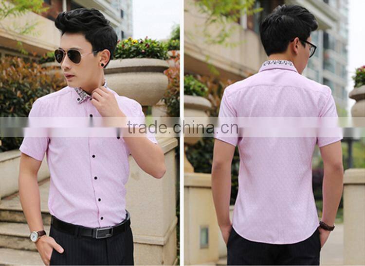 Short sleeve printed fashionable fit t-shirt for men