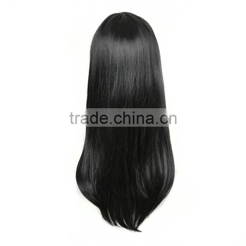 Cheap hot sale fashion synthetic wig long hair wig