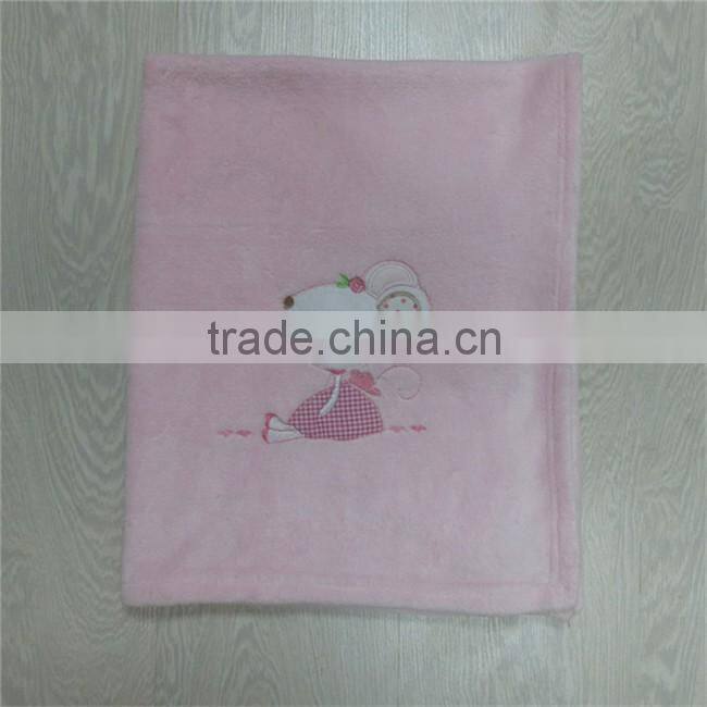 patchwork embodiery tortle Polar Fleece Blanket