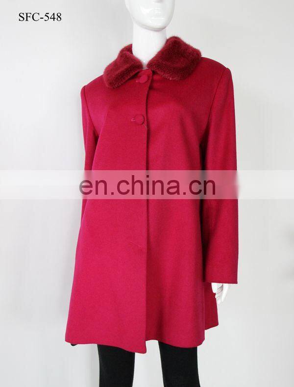 2017 last fashion elegant v neck belt style knit pure cashmere long cardigan