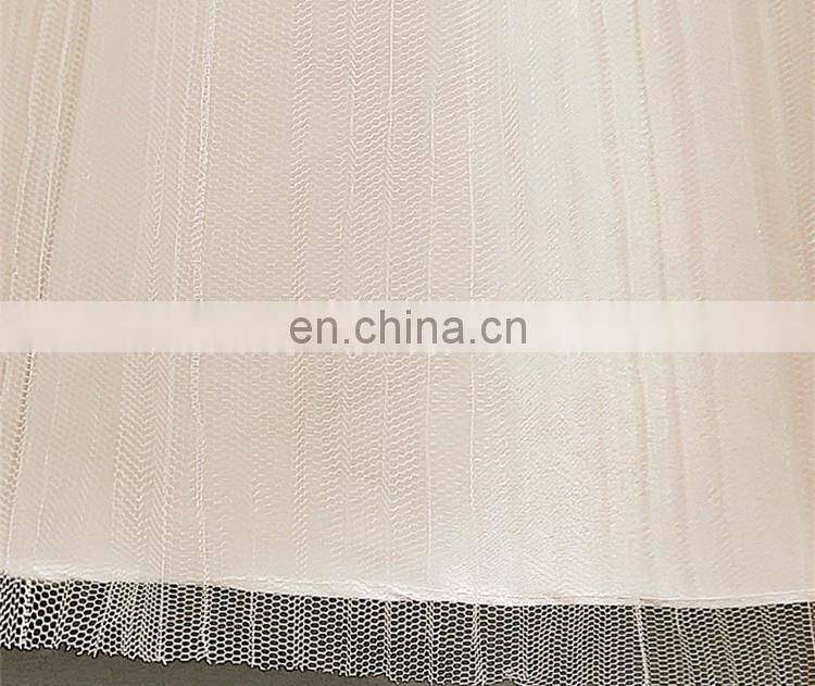 HS1622 Latest Cheap Plus Size Maternity Puffy Ruffle Ball Gown Bridal Wedding Dress