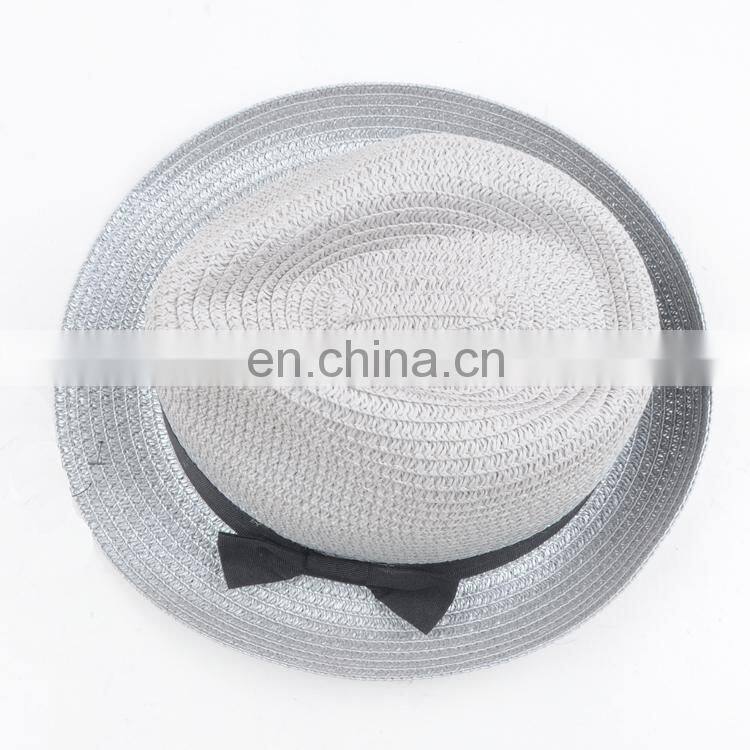 TOROS factory wholesale gentleman fedora hat cheap paper hat solid fedora hat for men