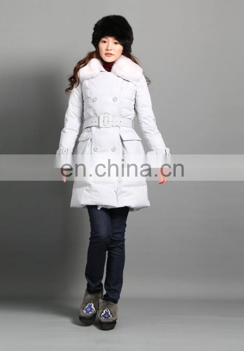 wind proof winter duck down jacket