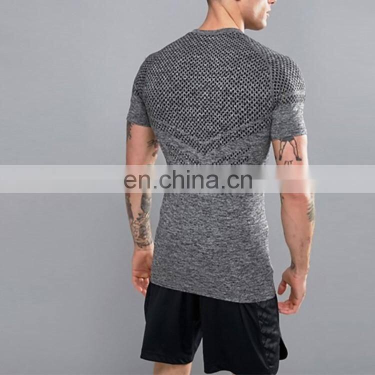 mens light grey fitness gym wear compression base layer
