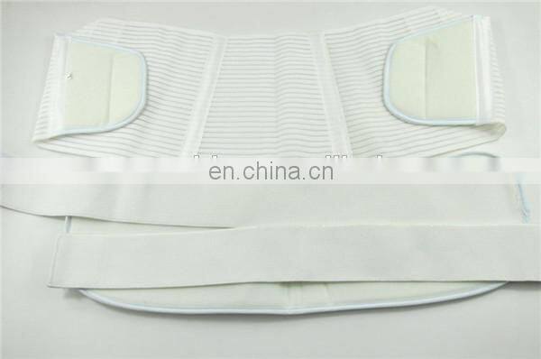 White Breathable Pregnancy Support Belly Brace