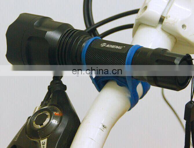 Bicycle Silicone Bandages Mtb Bike Tie Strap