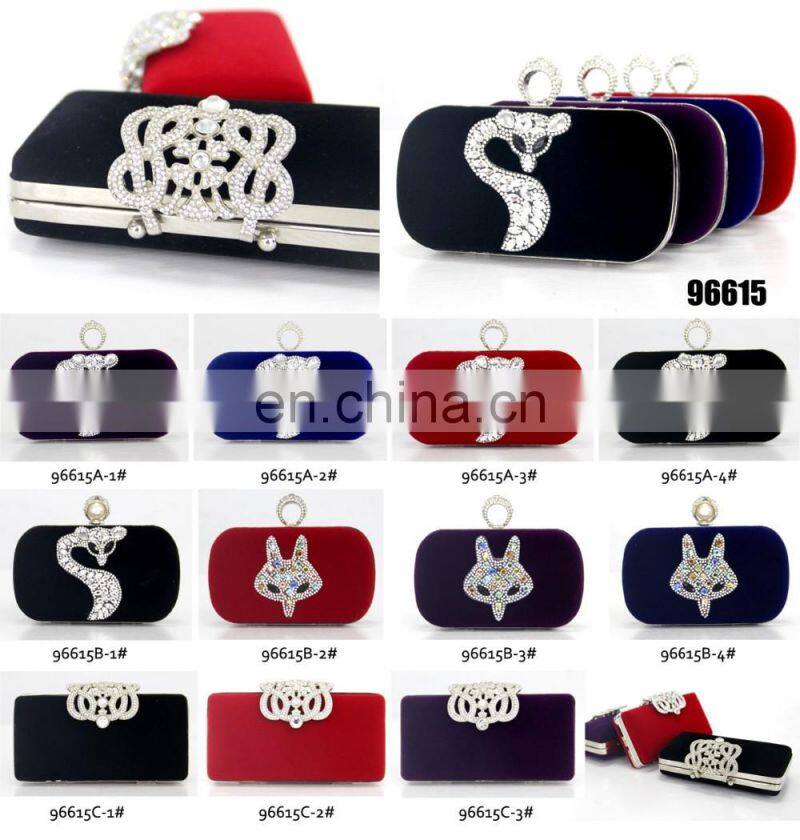 New arrival luxury crystal stones clutch evening bags,beaded evening bag for party bags