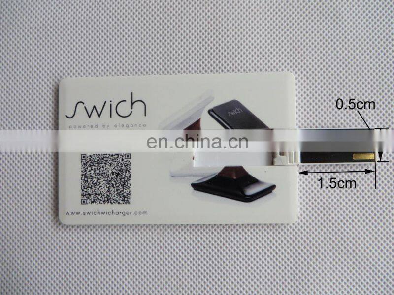 New custom design 8gb credit card usb in low price