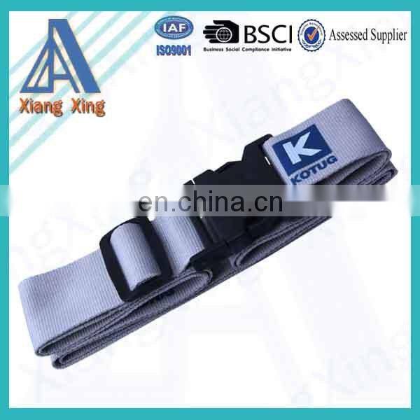 China direct custom rainbow color luggage belt strap with secure lock wholsale