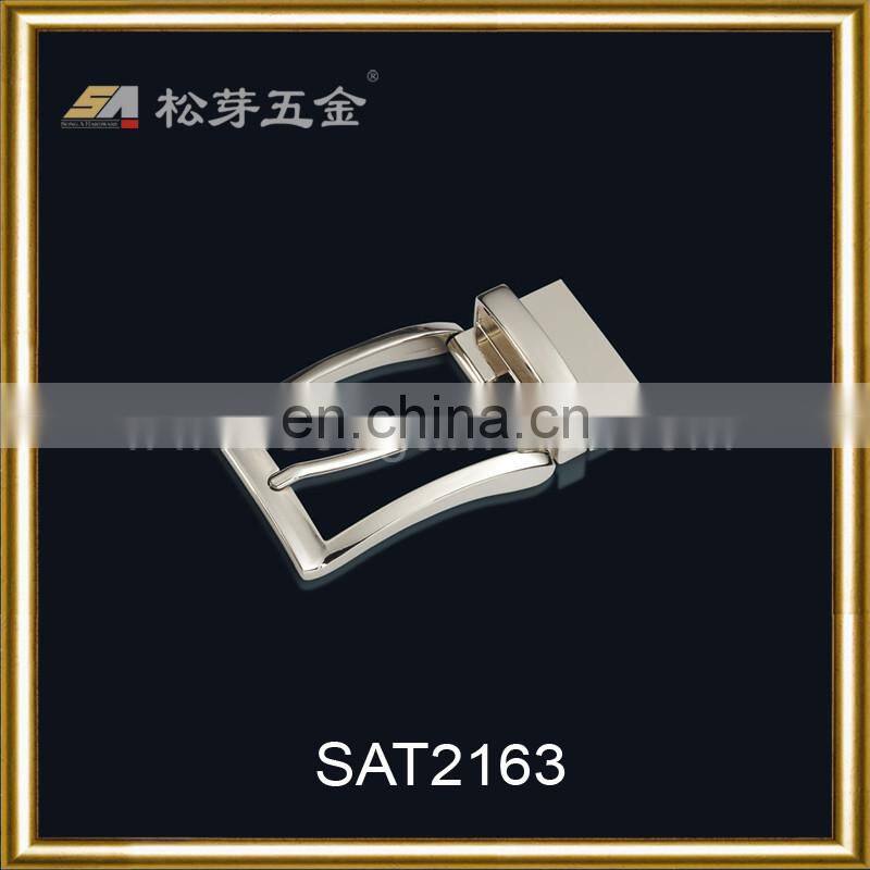 2016 high quality salty spray test gold plated belt buckle