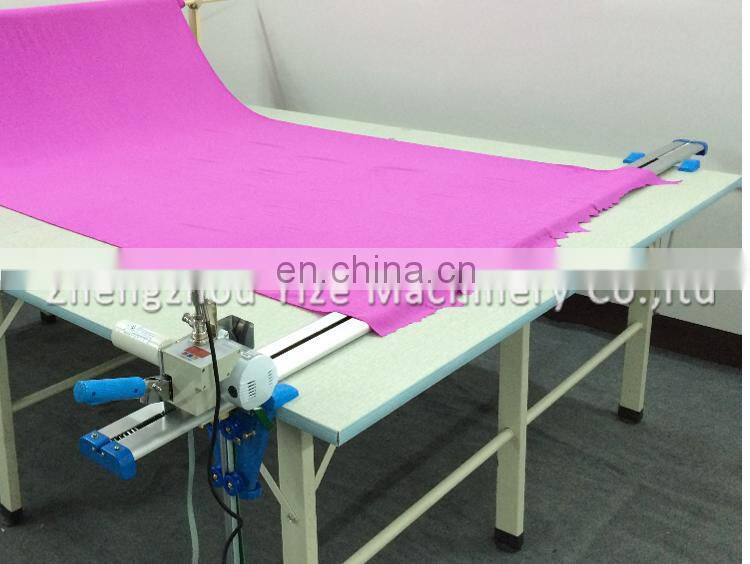 Electric fabric strip cutting machine in hand cloth end cutting machine