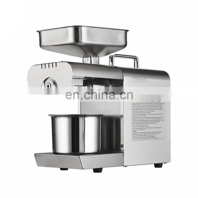 304 stainless steel soybean oil machine small cold press oil machine