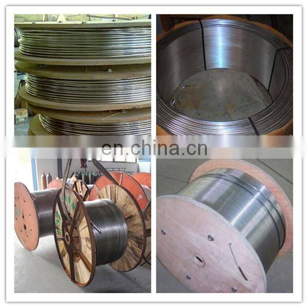 stainless steel coiled polish tube/pipe