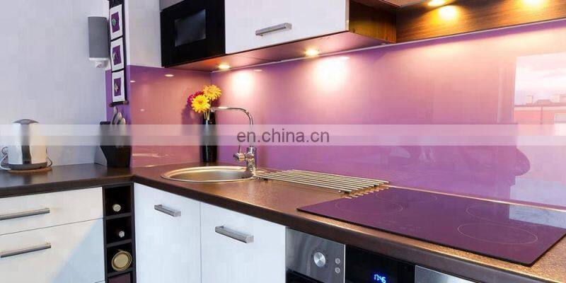 Custom 6mm 8mm building glass decoration tempered silk screen printing glass