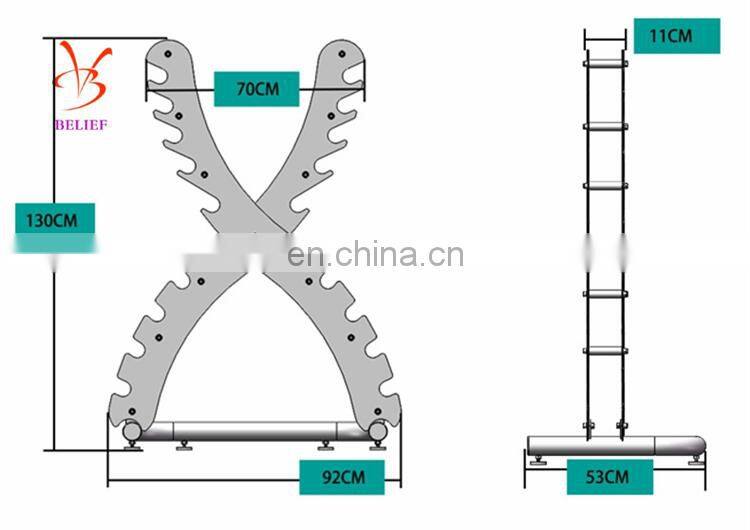 Gym Fitness Equipment Dumbbell Storage Rack