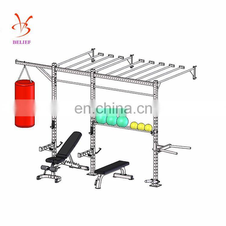 Crossfit fitness equipment rig power cage