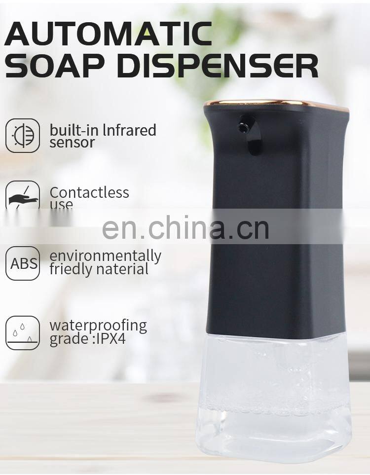 Dry battery odm oem available kitchen soap dispenser automatic 280ml touchless automatic soap dispenser