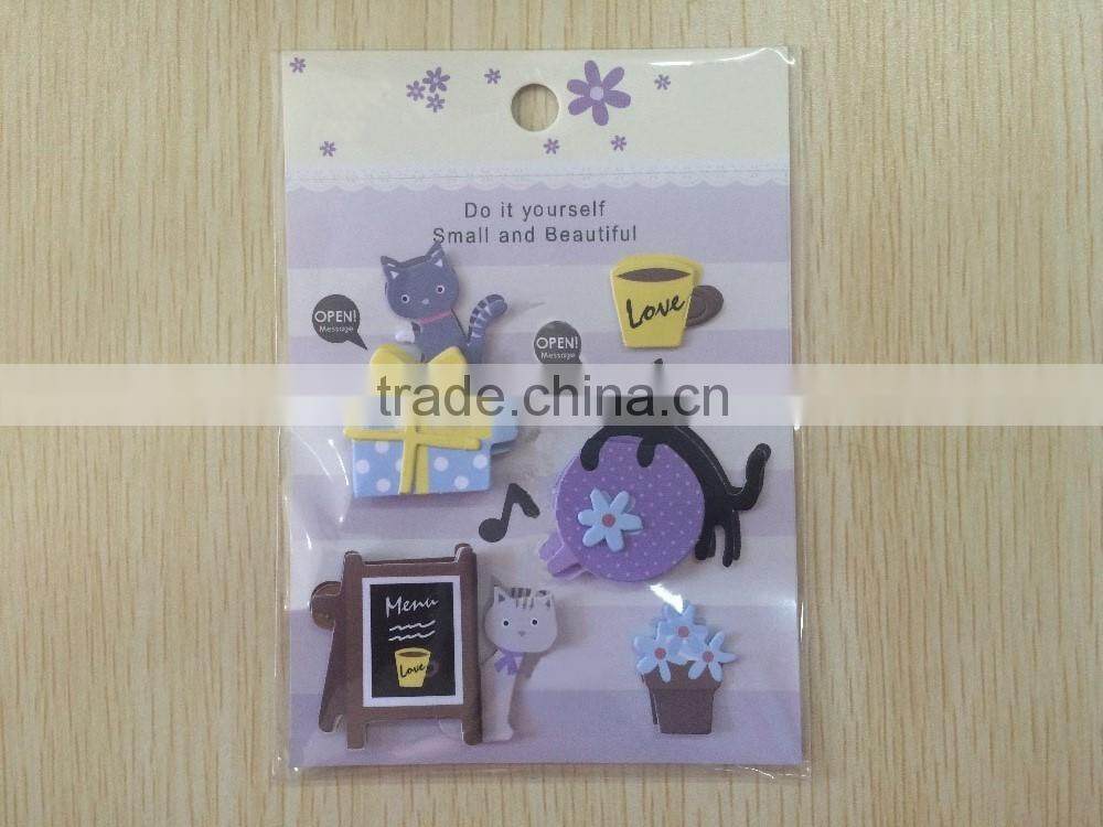 3d home decor christmas sticker