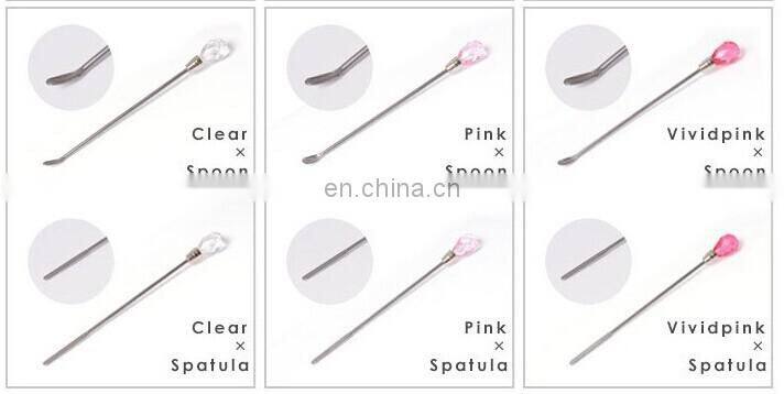 Nail Art Stirring Rod Tool Acrylic Powder Liquid Spoon for uv gel Acrylic Dotting Pen